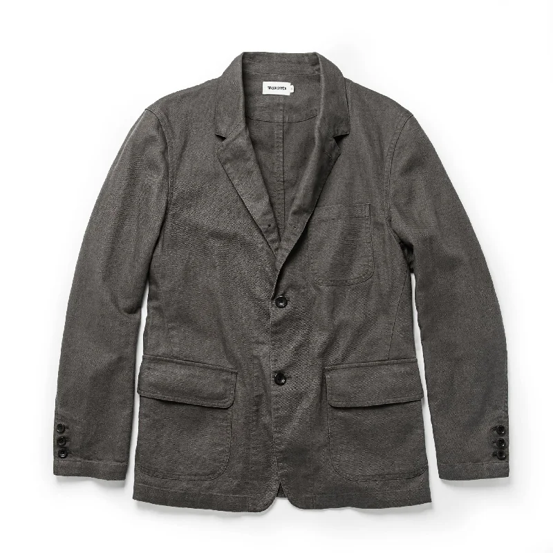 Designer Men's OvercoatsThe Gibson Jacket in Gravel