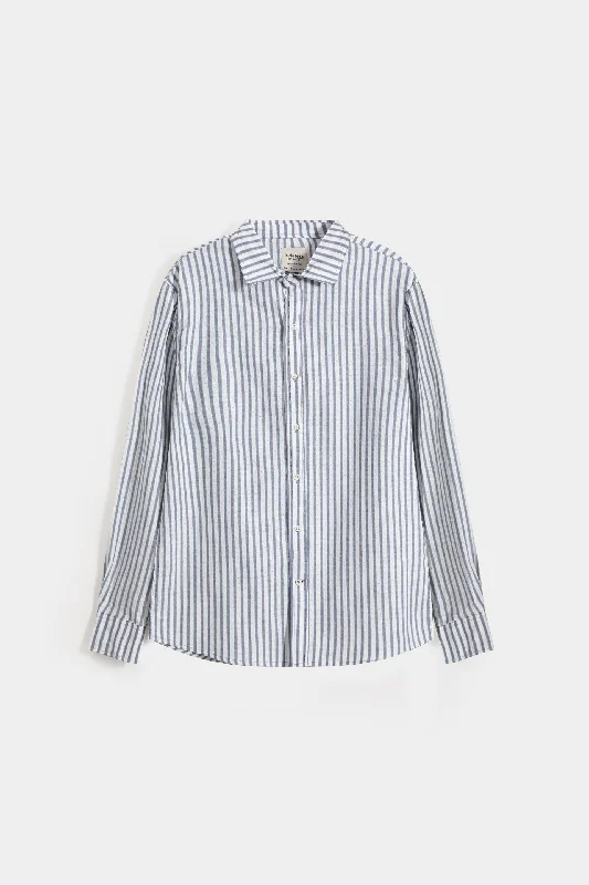Men's Essential Dress Shirts for Everyday WearTextured Stripe  Shirt