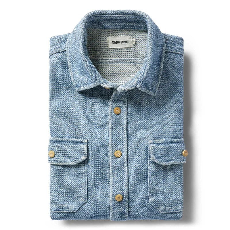 Men's Cowboy Shirts for Western StyleThe Division Shirt in Washed Indigo