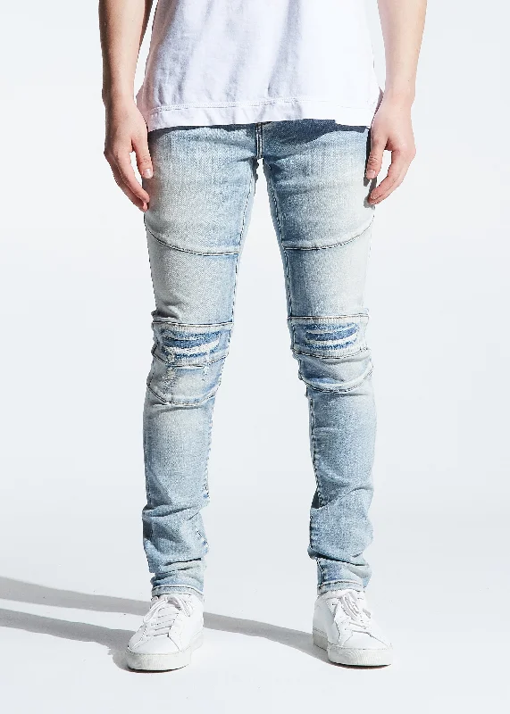 Latest Designer Men's JeansMontana Denim (Light Indigo)