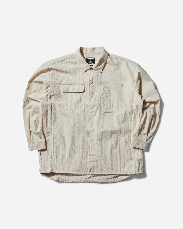 Men's Performance Shirts for Active LifestylesMen's TDC Oversized Fit Pieced Workshirt Beige Men's Performance Shirts for Active LifestylesMen's TDC Oversized Fit Pieced Workshirt Beige