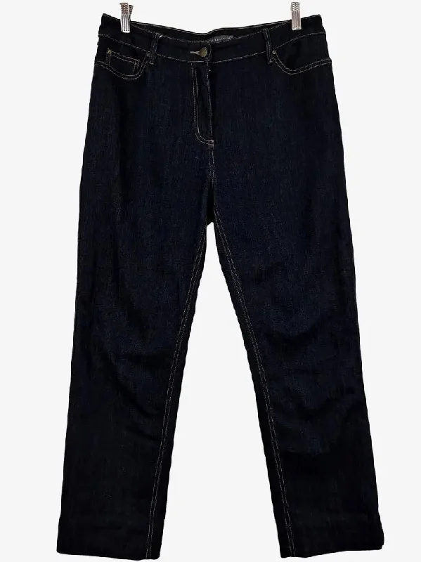 Baggy Cargo Men's JeansSportscraft Dark Indigo Straight Leg Jeans Size 14