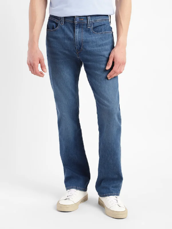 High-Waisted Bootcut Men's JeansMen's 527 Blue Slim Bootcut Fit Jeans