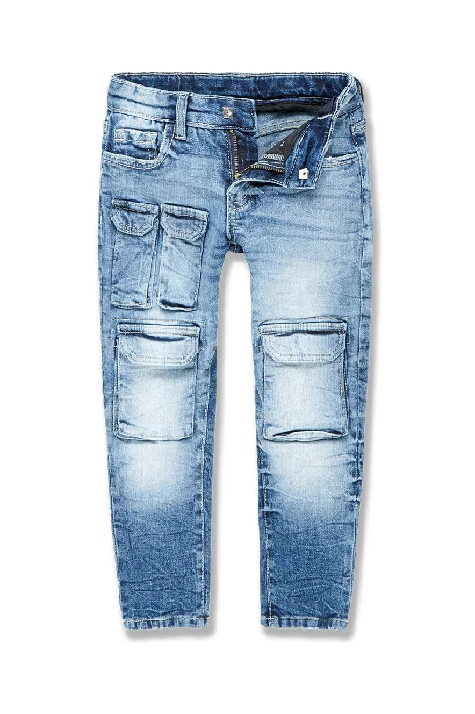 Durable Workwear Men's JeansKids Hamilton Cargo Denim