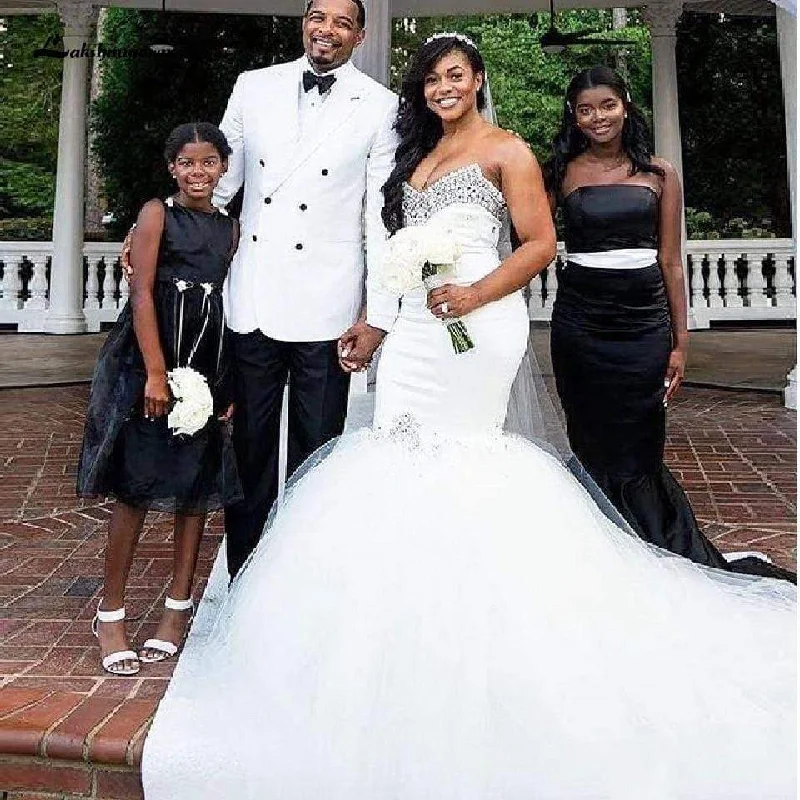 women's made-to-order dressesAfrican Long Train Mermaid Wedding Gowns Bridal Dresses Off Shoulder women's made-to-order dressesAfrican Long Train Mermaid Wedding Gowns Bridal Dresses Off Shoulder