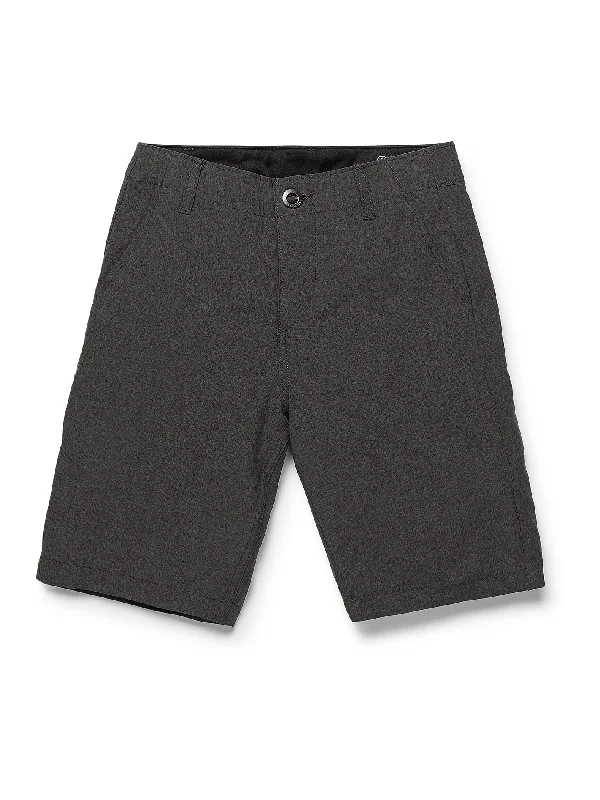 Men's Running Pants for ExerciseBig Boys Kerosene Hybrid Shorts - Charcoal Heather
