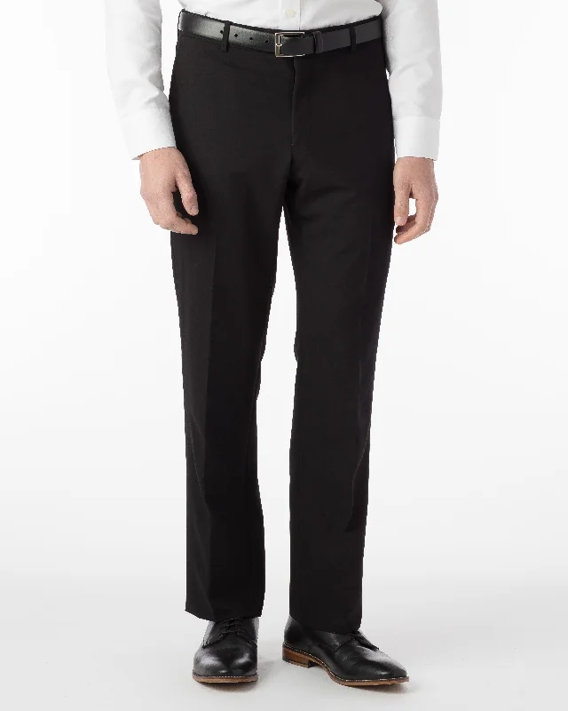 Men's Tapered Pants for a Slimming EffectBallin Pants - Soho Commuter Bi-Strech Gabardine - Black Men's Tapered Pants for a Slimming EffectBallin Pants - Soho Commuter Bi-Strech Gabardine - Black