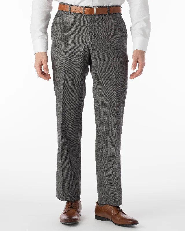 Men's Swim Trunks for SwimmingBallin Pants - Soho Super 120's Sharkskin - Mid Grey