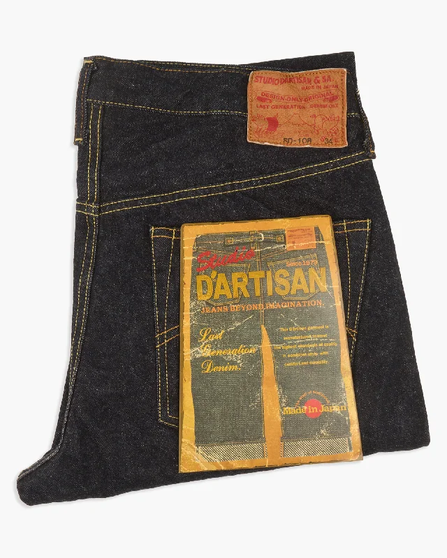 Classic Men's Jeans StyleStudio D'Artisan SD-108 15oz Selvedge Relaxed Tapered Mens Jeans - Onewash Classic Men's Jeans StyleStudio D'Artisan SD-108 15oz Selvedge Relaxed Tapered Mens Jeans - Onewash