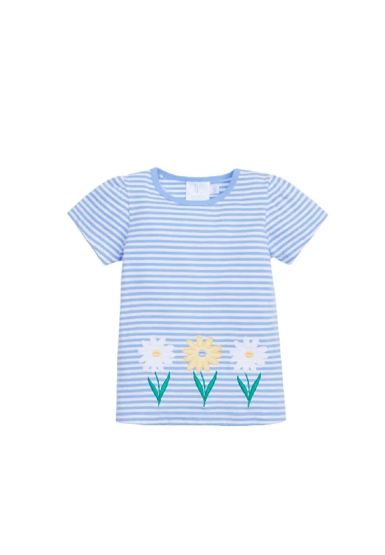 Men's Sweaters with Hidden PocketsGirls' Applique Tee In Daisies