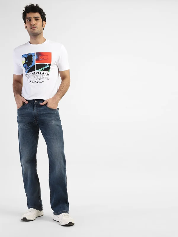 Men's Jeans in Different ColorsMen's 517 Blue Bootcut Jeans