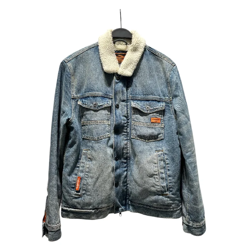 Authentic Raw Denim Men's JeansSuperdry/Denim Jkt/L/Cotton/BLU/