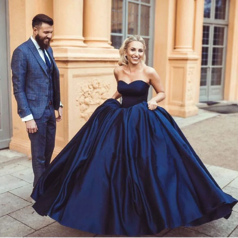 women's vintage dressesLP1285 Burgundy/Royal Blue Ball Gown Satin Wedding Dresses Sweetheart women Formal Gowns women's vintage dressesLP1285 Burgundy/Royal Blue Ball Gown Satin Wedding Dresses Sweetheart women Formal Gowns