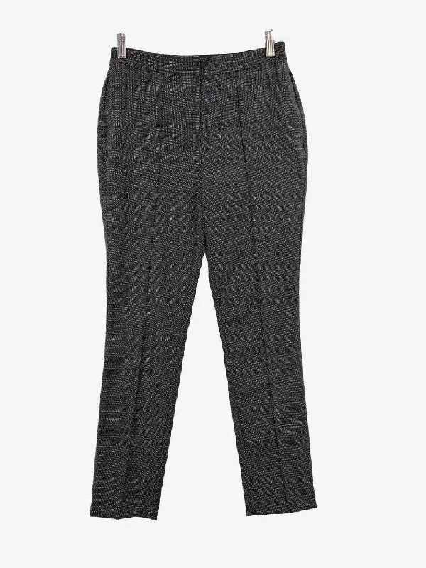Men's Jeans with Embroidered LogosDavid Lawrence Tailored Pin tucked Office Pants Size 6