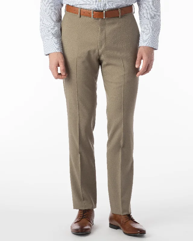 Men's Pants with Hidden ButtonsBallin Pants - Theo - British Tan