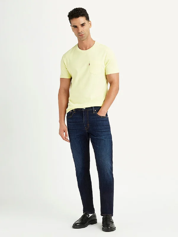 Jeans for Men with a Curvy BodyMen's 512 Blue Slim Tapered Fit Jeans