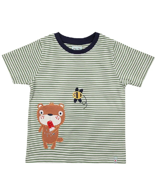 Men's Sweaters with Elastic CuffsLilly and Sid Sid And Busy T-Shirt