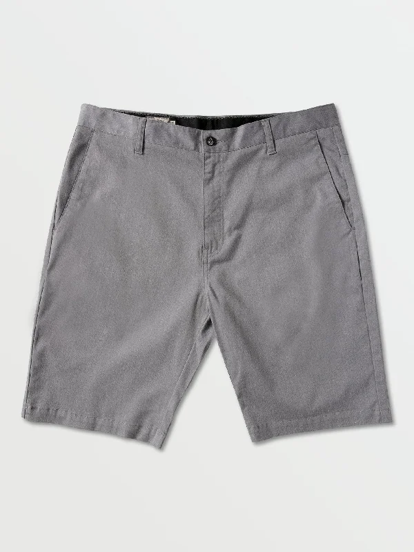 Men's Pants with Belt LoopsVmonty Stretch Shorts - Heather Grey