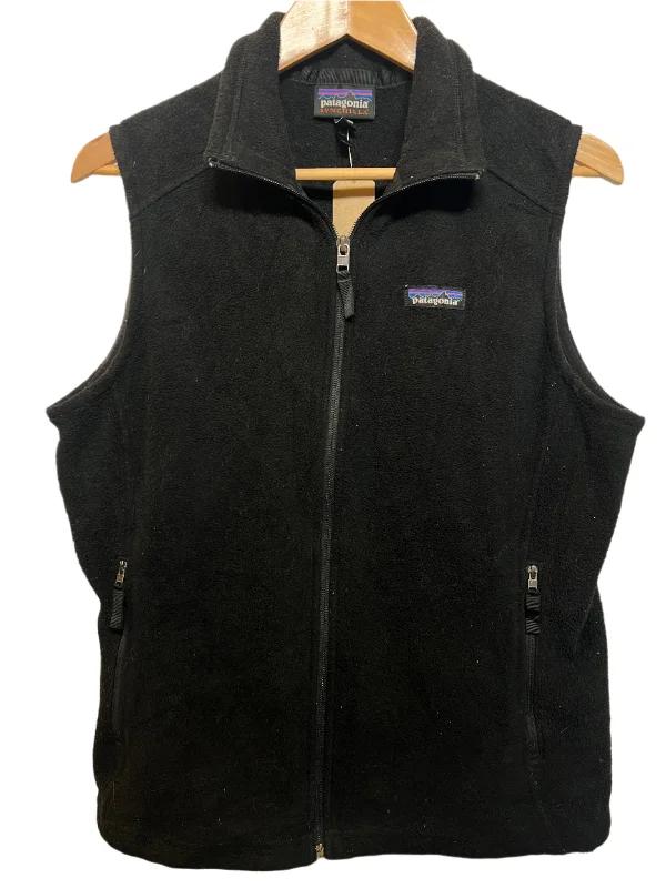 Men's Coats with Belted WaistsPatagonia Mens Black Gilet Fleece (Size L)