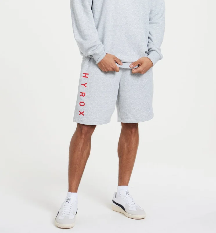 Men's Denim Shorts for SummerHYROX|PUMA Relaxed Sweat Short M - Gray
