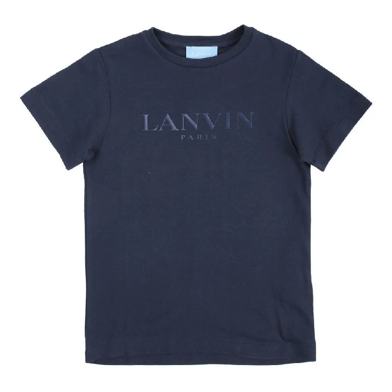 Men's Sweaters for Outdoor ActivitiesNavy Logo T-Shirt