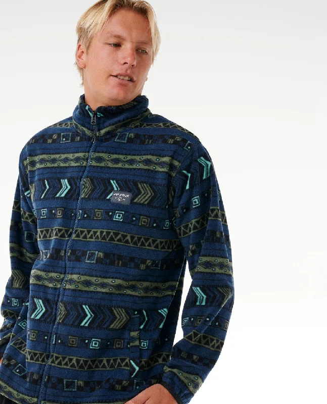 Men's Coats Made in the USARip Curl Fun Times Polar Fleece Jacket-Washed Navy