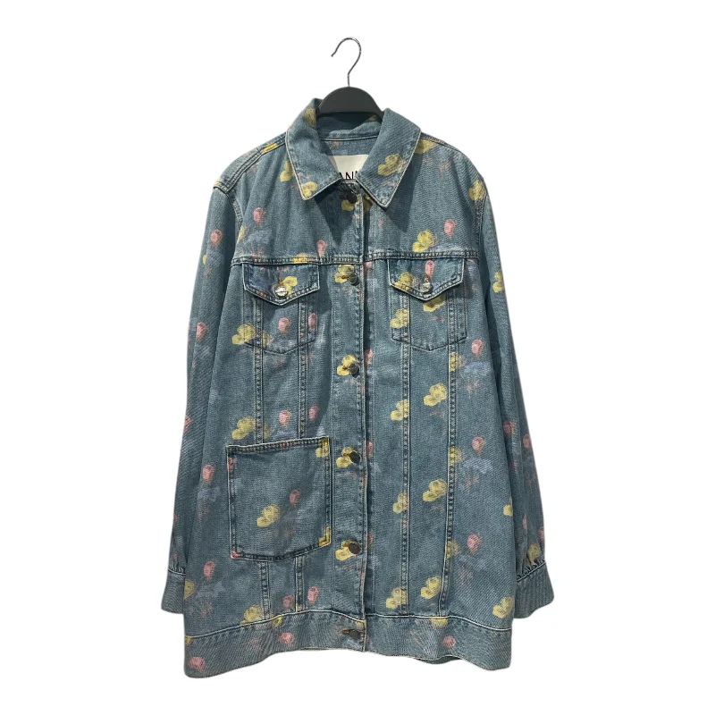 Latest Designer Men's JeansGANNI/Denim Jkt/XL/All Over Print/Denim/BLU/