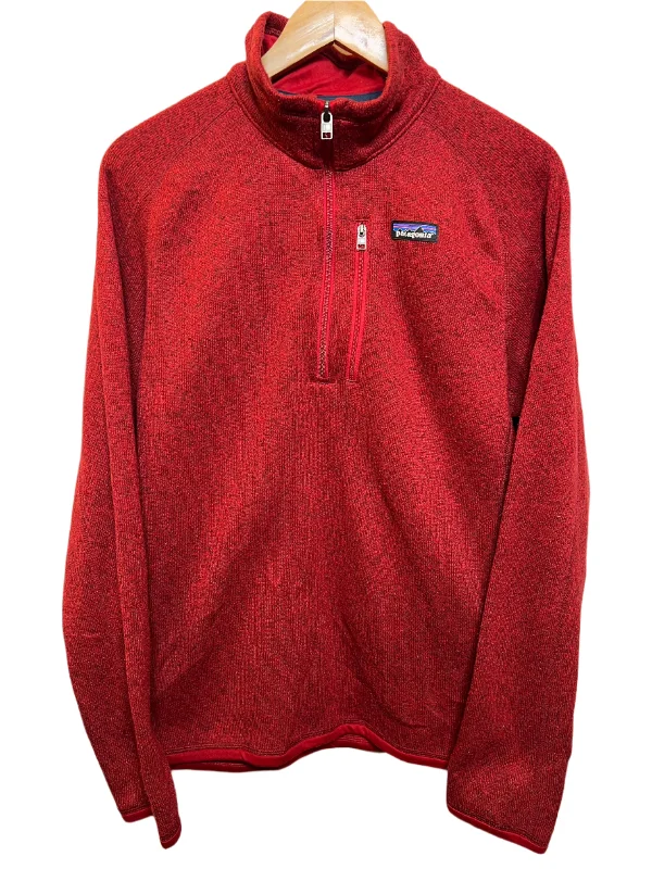 Men's Coats with Embroidered DetailsPatagonia Mens Red Fleece (Size M)