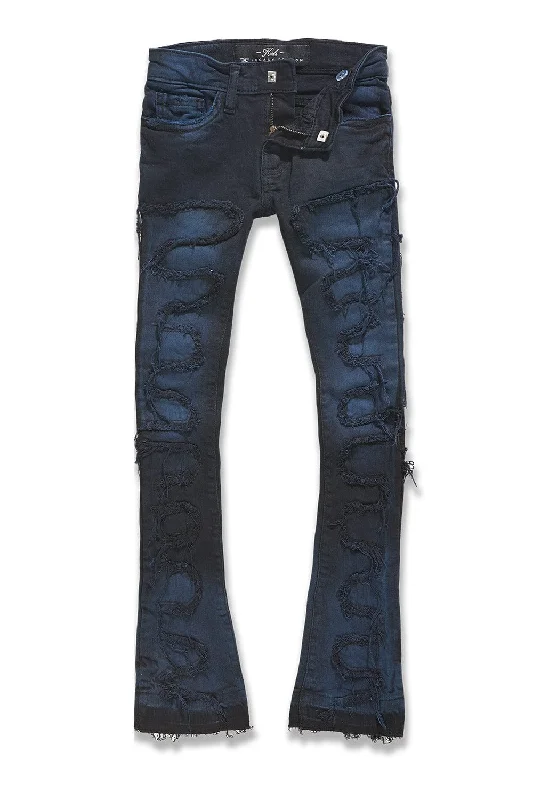 Premium Quality Men's Jeans for Every OccasionKids Stacked Oasis Denim (Dark Night)
