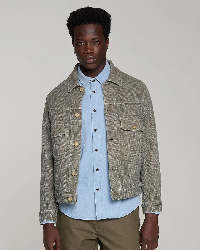 Men's Coats Made in ItalyType Dust Jacket A-Gi Cotton Grape Leaf