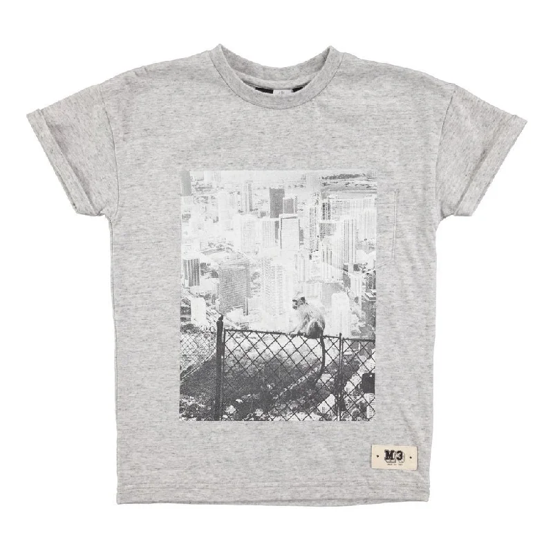 Men's Sweaters with Stand-Up CollarsRagnar Iron Gate Melange T-Shirts
