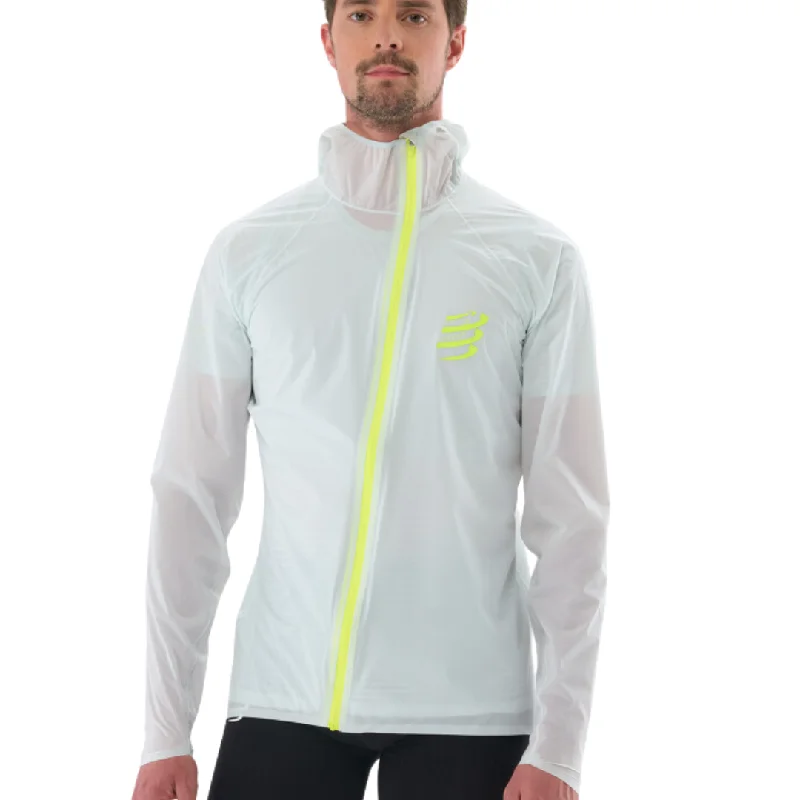 Men's Coats for Outdoor ActivitiesCompressport Men's Hurricane Waterproof 10/10 Jacket