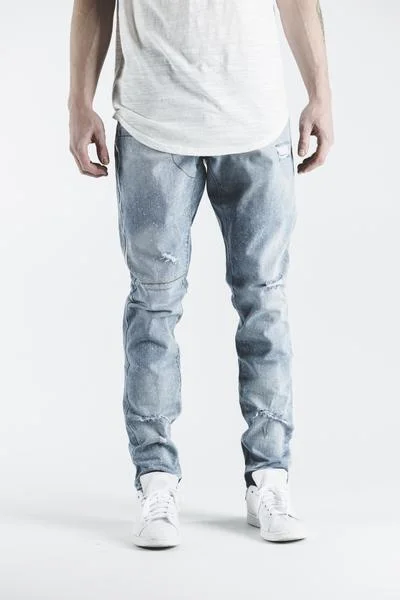 Wash and Wear Men's JeansRAMSEY ZIPPER DENIM