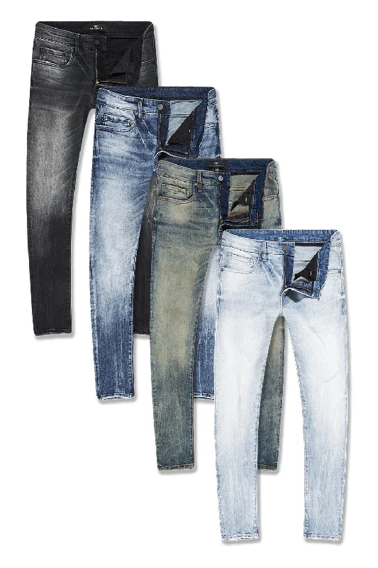 Elegant Men's JeansSean Georgetown Denim 4 Pack