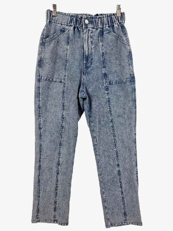 Mid-Waisted Men's JeansFrench Connection Relaxed Stretchy Denim Pants Size 8