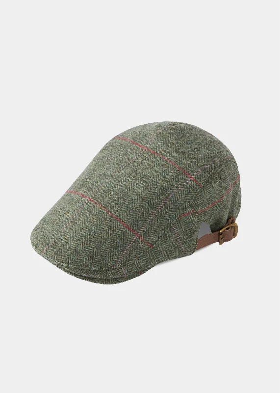 Men's Pants with Faux Leather PatchesCombrook Unisex Tweed Country Cap In Heath