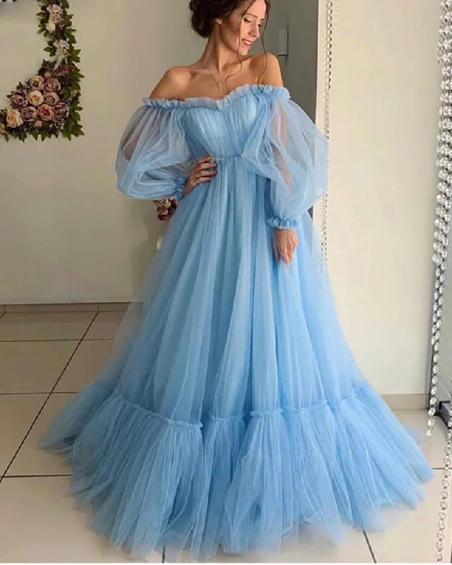 Chiffon DressRomantic Tulle Pink/Blue dress for evening ,wedding Party Dress photography PL07046 Chiffon DressRomantic Tulle Pink/Blue dress for evening ,wedding Party Dress photography PL07046