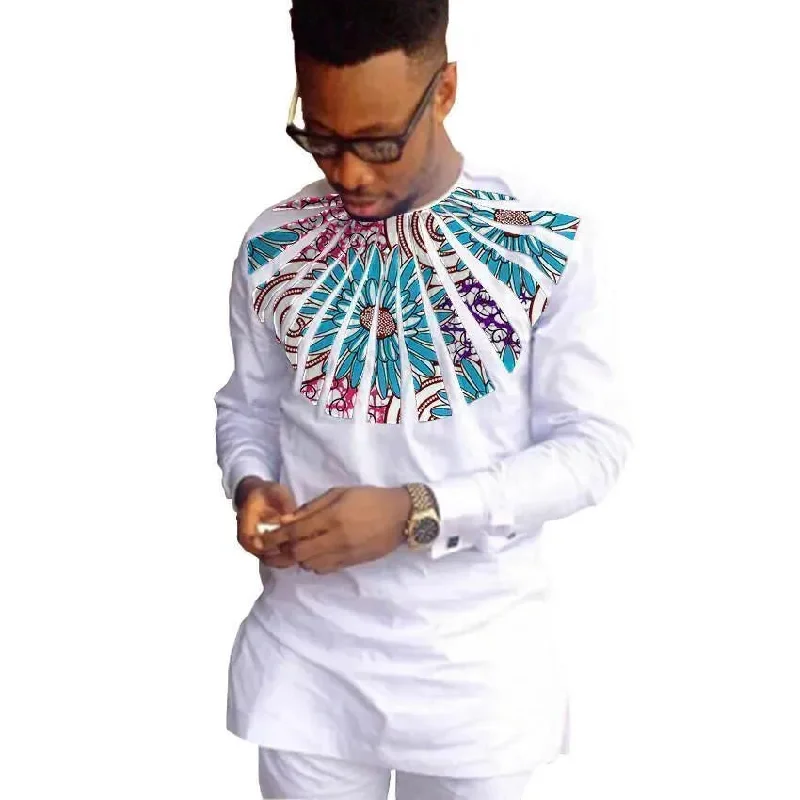 Men's Tailored Shirts for a Sharp AppearanceTobi African Shirts For Men