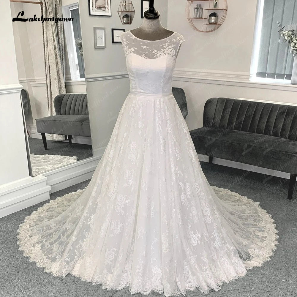 women's wrinkle-resistant dressesRoycebridal Full lace Beach Boho Wedding Dresses Women Robe Mariee Chapel Train Lace 2025 Robe Civil Bridal Gowns women's wrinkle-resistant dressesRoycebridal Full lace Beach Boho Wedding Dresses Women Robe Mariee Chapel Train Lace 2025 Robe Civil Bridal Gowns