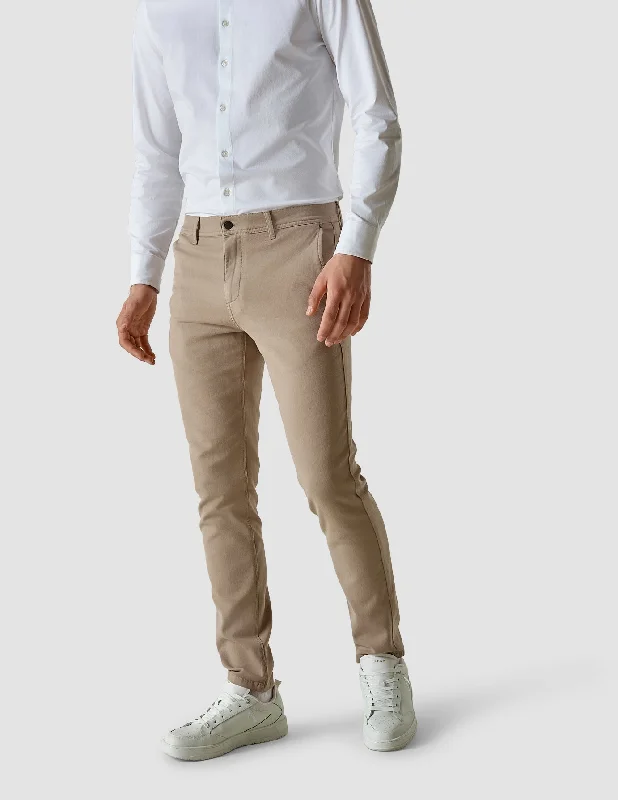 Men's Pants with Antimicrobial TreatmentClassic Pants Regular Sand