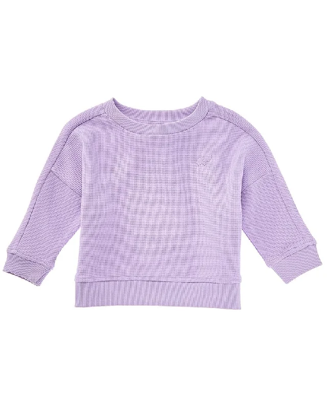 Men's Sweaters with Unique and Custom DesignsMonica + Andy Waffle Sporty Sweatshirt