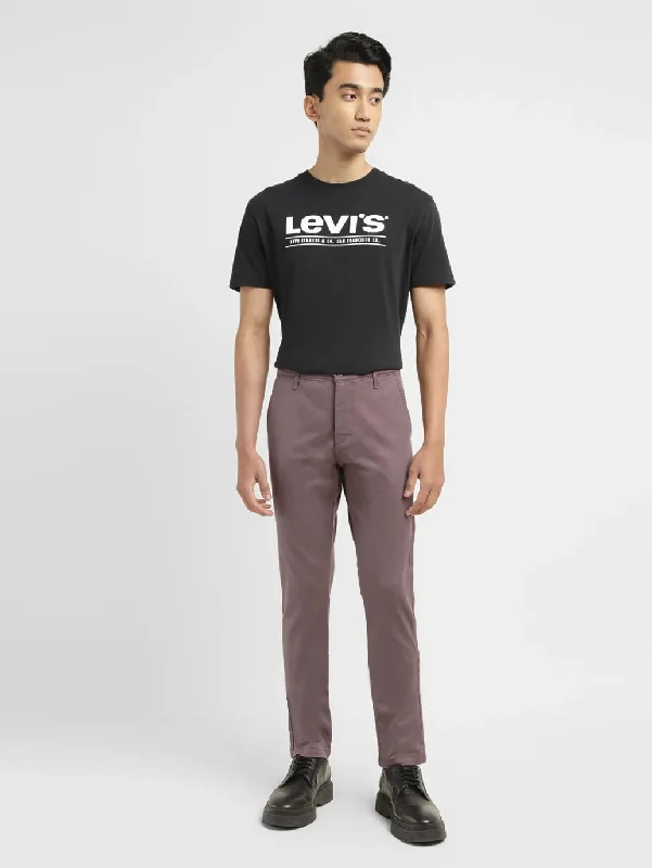 Wash and Wear Men's JeansMen's 512 Brown Slim Tapered Fit Chinos