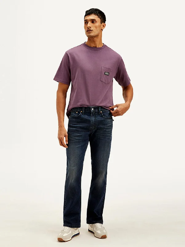 Vintage Men's JeansMen's 527 Slim Bootcut Fit Dark Blue Jeans