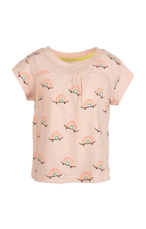 Men's Sweaters with High-Neck DesignsGirls Elsa Tee In Pink