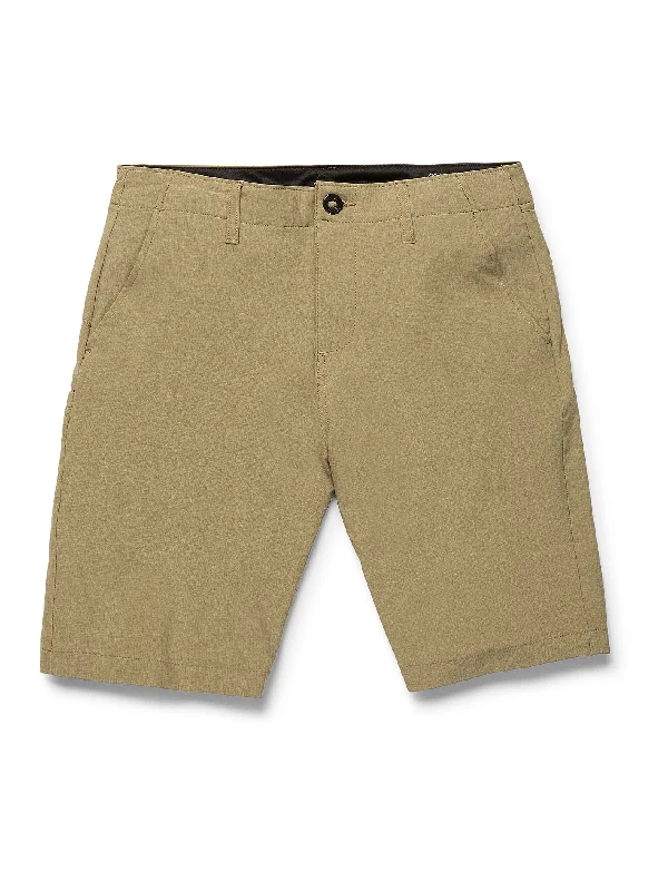 Warm Men's Fleece-Lined PantsKerosene Hybrid Shorts - Khaki