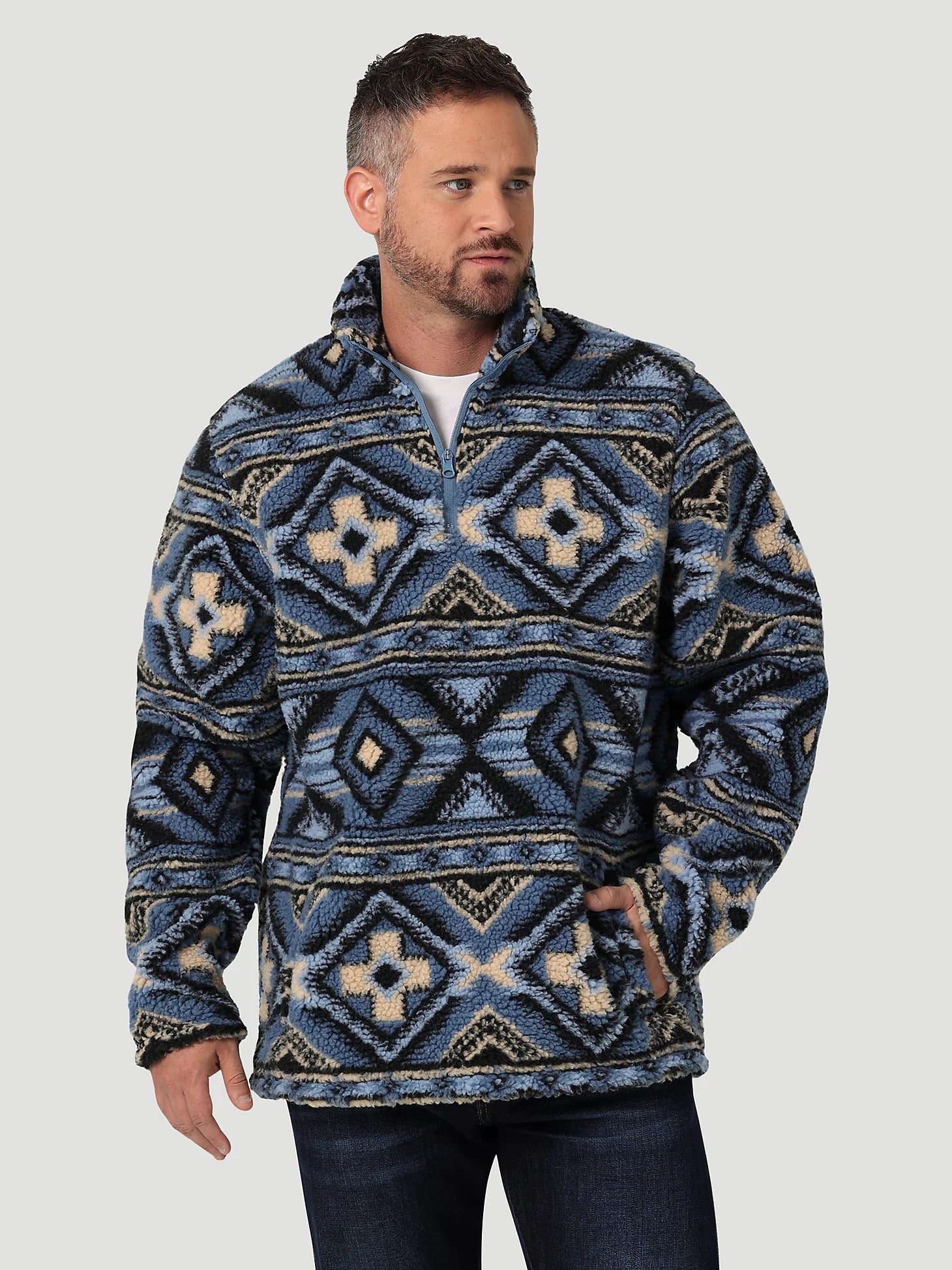 Men's Coats with Chest PocketsWrangler Men's Pullover/112335745