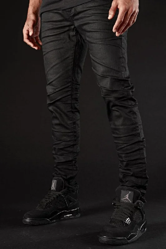 Casual Men's JeansBig Men's Sean Obsidian Denim (Black)