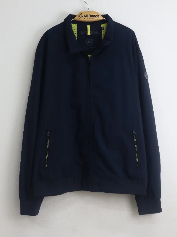 Men's Coats for Tall MenMen's Plain Blouson Jacket,Navy