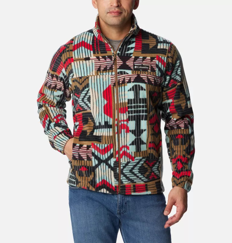 Men's Coats with Magnetic ClosuresColumbia Men’s Steens Mountain™ Printed Fleece Jacket
