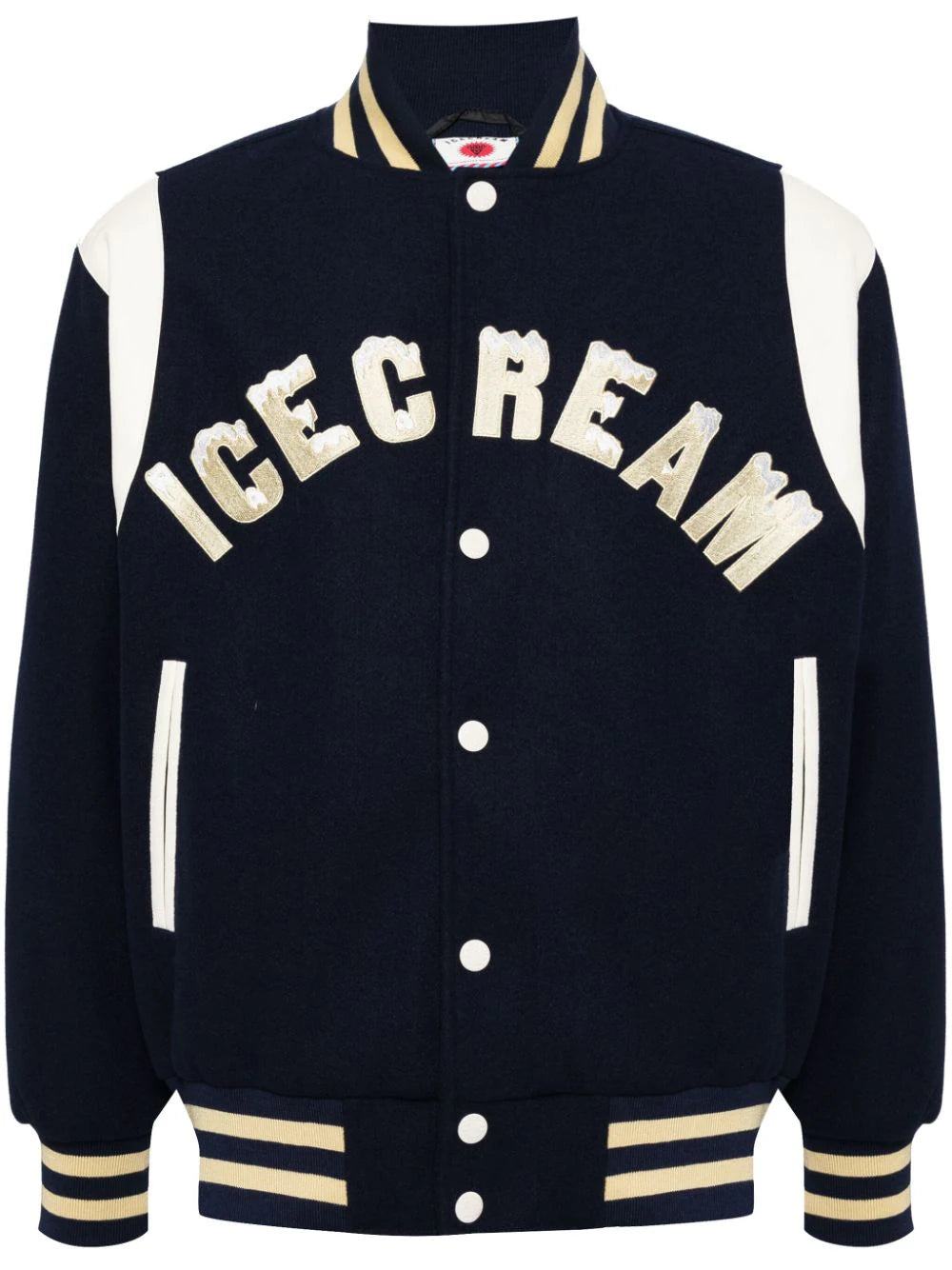 Men's Coats with Vintage StyleDrippy Varsity Jacket